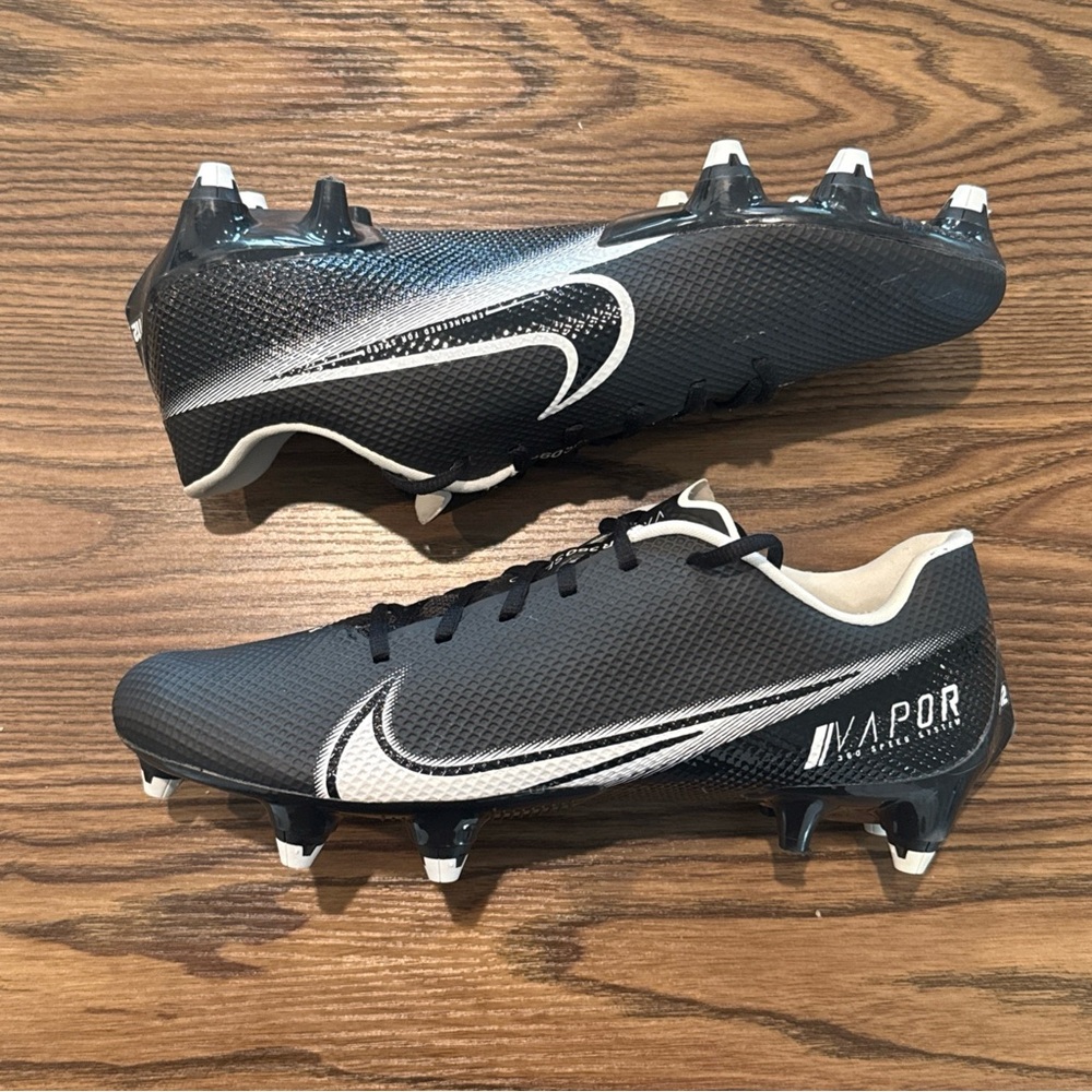 Size 11.5 Nike Vapor Edge Speed 360 Detachable Football Cleats CZ5575-001